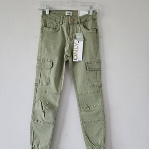 🌼ONLY Olive Green Cargo Pants size 34 (EU) 🌼